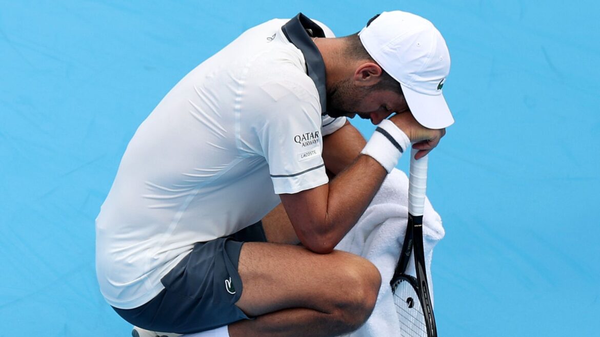 Photo: 🎾Djokovic had a sensational exit in Cincinnati and hinted at health problems