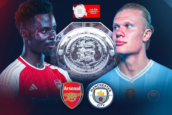 Photo: 🔴Arsenal vs 🔵 City: English champions against the new Maresca era ⚔️🩵