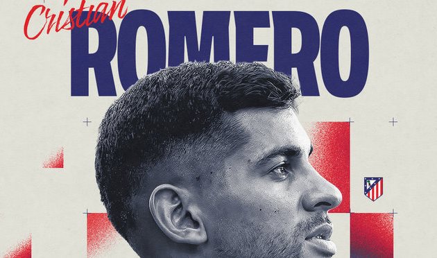 Photo: Official: Cristian Romero is an Atletico player until 2031 🔴⚪🇦🇷