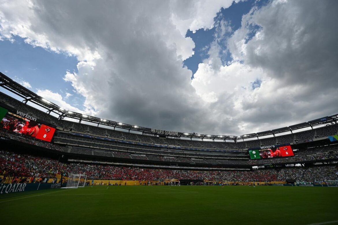 Photo: ⛈️ The World Cup final was under threat due to bad weather.