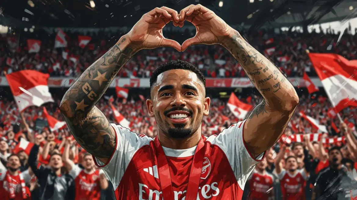 Photo: ⚪🔵Napoli in talks over Gabriel Jesus – €20m for Arsenal