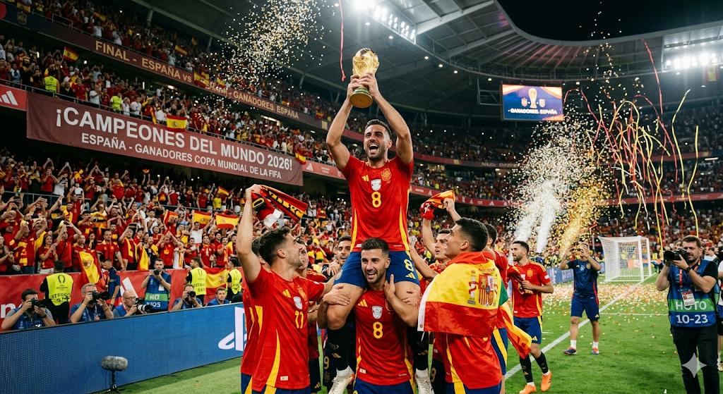 Photo: 📊 Spain is the 2026 World Cup champion in numbers! 🇪🇸🏆