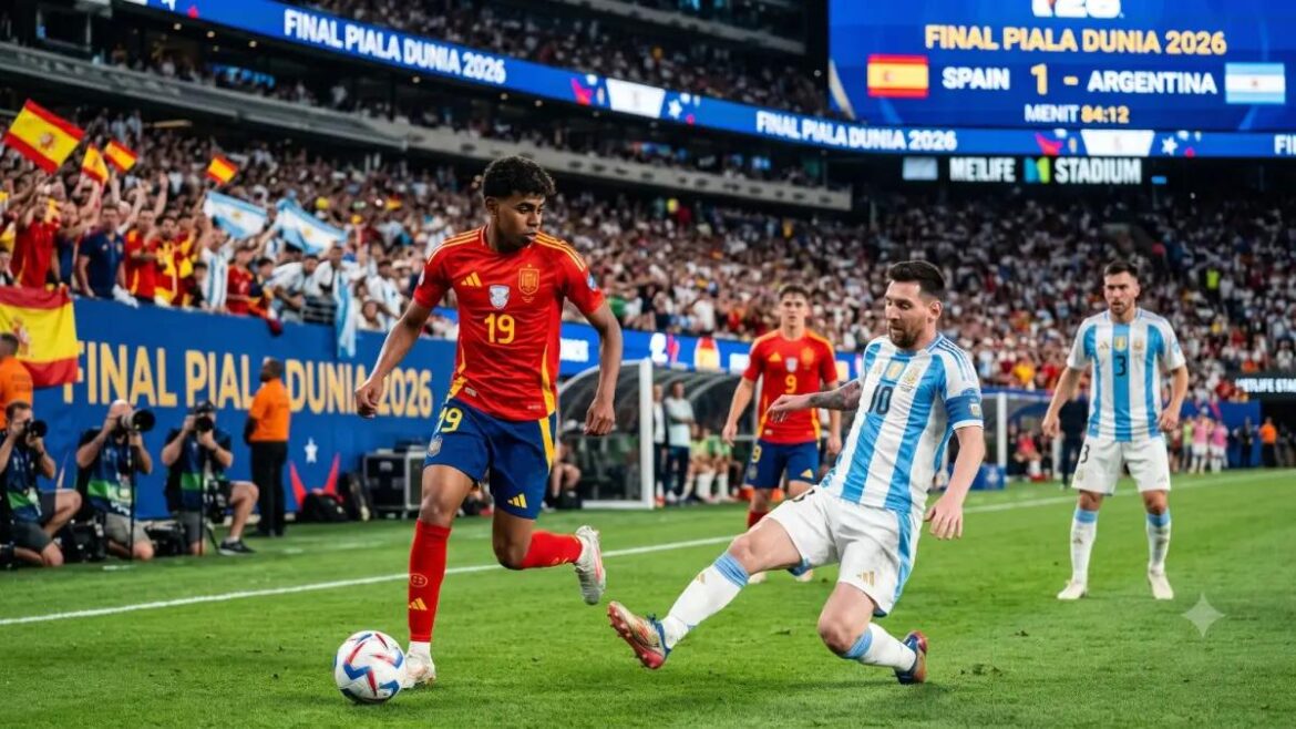 Photo: 📊 Spain 🇪🇸 – Argentina 🇦🇷: numbers ahead of the 2026 World Cup final