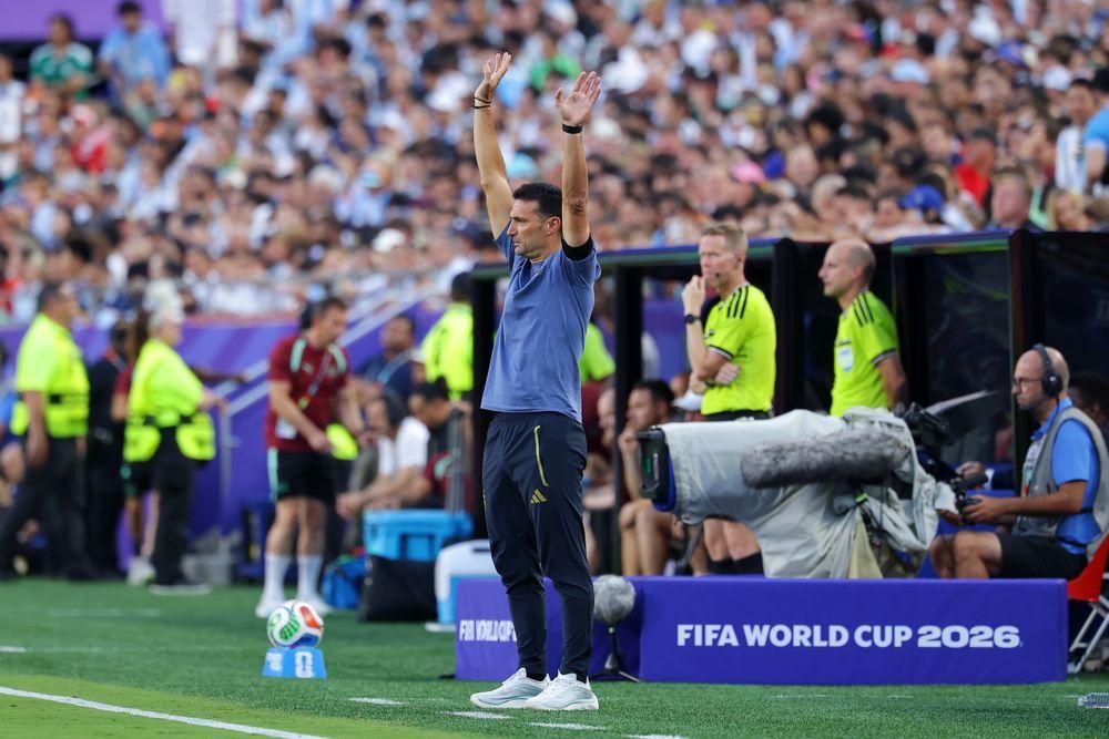 Photo: Lionel Scaloni is betting on the experience of the world champions.