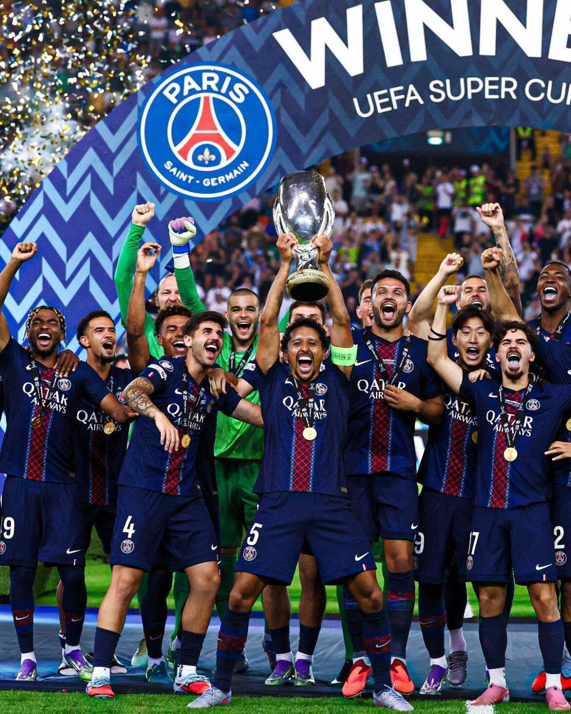 Photo: PSG – Aston Villa: UEFA Super Cup, 12.08.2026