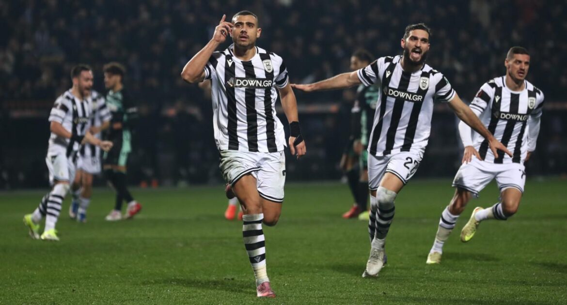Photo: News announcement for the match Dynamo Kyiv – PAOK Thessaloniki